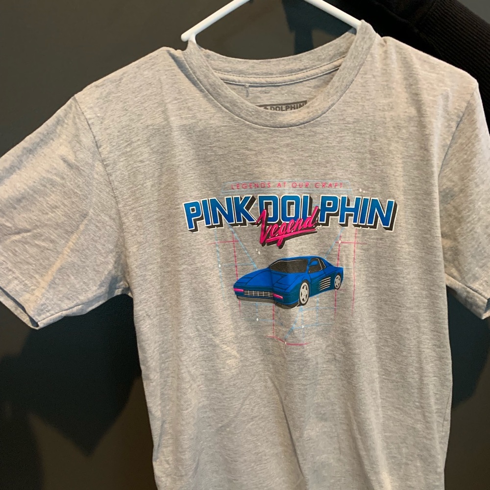 Grey pink dolphin shirt never worn